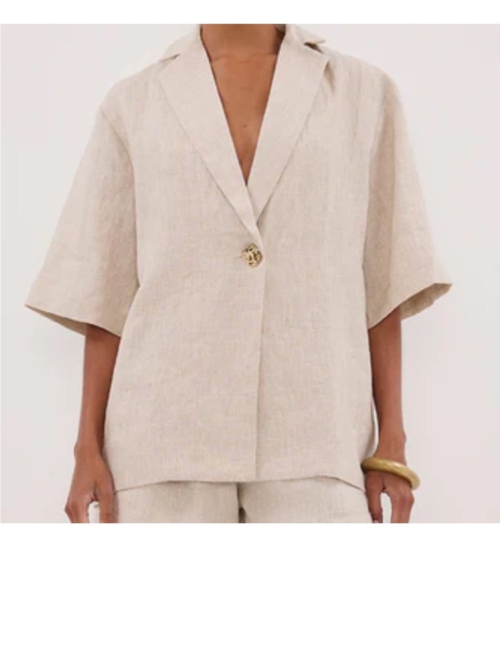 NWT dissh nala linen shirt - us 6 / AUS 10